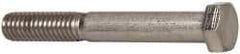 Value Collection - 3/8-16 UNC, 2-3/4" Length Under Head Hex Head Cap Screw - Partially Threaded, Grade 18-8 Stainless Steel, Uncoated, 9/16" Hex - Eagle Tool & Supply