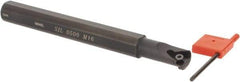 Iscar - Internal Thread, Left Hand Cut, 5/8" Shank Width x 5/8" Shank Height Indexable Threading Toolholder - 6" OAL, M 16 Insert Compatibility, SI Toolholder, Series SIL - Eagle Tool & Supply