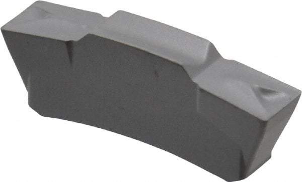 Iscar - 302TGMF Grade IC20, 3mm Cutting Width Carbide Grooving Insert - 1.8mm Max Depth of Cut, Neutral, 0.2mm Corner Radius, Uncoated - Eagle Tool & Supply