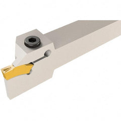 Iscar - TGD, External, Left Hand, 0.29" Max Depth of Cut, 0.118 to 1/8" Groove Width, Indexable Grooving Tool Holder - TGMF 3.. Insert Compatibility, 1" Shank Height, 1" Shank Width, 5-1/2" OAL - Eagle Tool & Supply