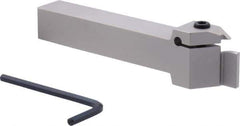 Iscar - TGD, External, Right Hand, 0.683" Max Depth of Cut, 0.157 to 0.197" Groove Width, Indexable Grooving Tool Holder - TGM... Insert Compatibility, 3/4" Shank Height, 3/4" Shank Width, 5" OAL - Eagle Tool & Supply