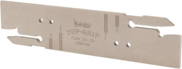 Iscar - 3" Groove Width, 15mm Max Depth of Cut, Right Hand Cut, TGHN Indexable Grooving Blade - TGMF 3.. Insert Style, Series Top Grip - Eagle Tool & Supply