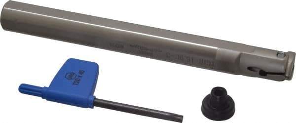 Iscar - TGI, Internal, Right Hand, 0.22" Max Depth of Cut, 0.118" Max Groove Width, Indexable Grooving Tool Holder - TGMF Insert Compatibility, 5/8" Shank Width, 5.9" OAL, Through Coolant - Eagle Tool & Supply