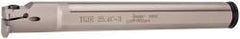 Iscar - TGI, Internal, Right Hand, 0.31" Max Depth of Cut, 0.118" Max Groove Width, Indexable Grooving Tool Holder - TGMF Insert Compatibility, 1" Shank Width, 7.85" OAL, Through Coolant - Eagle Tool & Supply