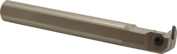 Iscar - TGI, Internal, Right Hand, 0.33" Max Depth of Cut, 0.157 to 0.197" Groove Width, Indexable Grooving Tool Holder - TGMF Insert Compatibility, 1" Shank Width, 7.85" OAL, Through Coolant - Eagle Tool & Supply