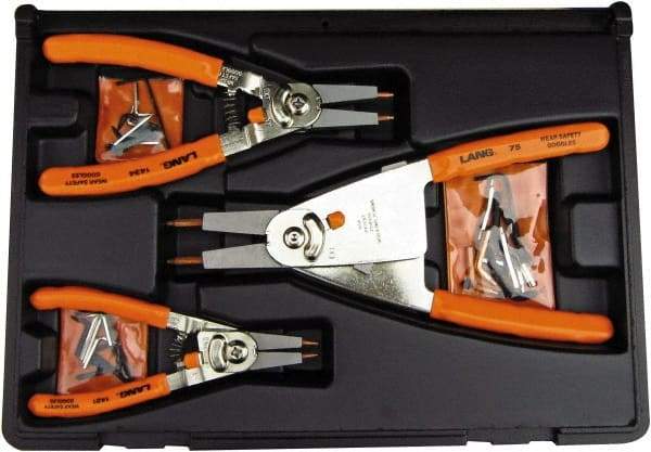 Lang - Retaining Ring Pliers - Standard Jaw, Standard Head - Eagle Tool & Supply