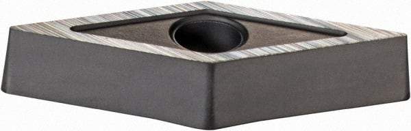 Iscar - VCMT332 14 Grade IC20 Carbide Turning Insert - Uncoated, 35° Diamond, 3/8" Inscr Circle, 3/16" Thick, 1/32" Corner Radius - Eagle Tool & Supply