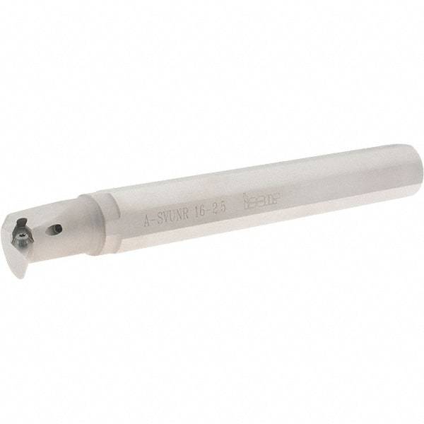 Iscar - 1.24" Min Bore Diam, 8" OAL, 1" Shank Diam, A-SVUN Indexable Boring Bar - 1.38" Max Bore Depth, VN.. 2.5 Insert - Eagle Tool & Supply
