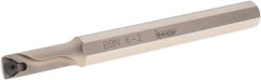 Iscar - 0.394" Min Bore Diam, 5" OAL, 1/2" Shank Diam, BBN Indexable Boring Bar - TP.. 2 Insert, Screw Holding Method - Eagle Tool & Supply