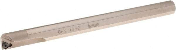 Iscar - 0.67" Min Bore Diam, 8" OAL, 5/8" Shank Diam, BBN Indexable Boring Bar - TP.. 2 Insert, Screw Holding Method - Eagle Tool & Supply