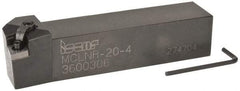 Iscar - MCLN, Right Hand Cut, 5° Lead Angle, 1-1/4" Shank Height x 1-1/4" Shank Width, Negative Rake Indexable Turning Toolholder - 6" OAL, CN.. Insert Compatibility, Series Comlock - Eagle Tool & Supply