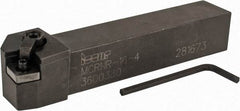 Iscar - MCRN, Right Hand Cut, 75° Lead Angle, 1" Shank Height x 1" Shank Width, Negative Rake Indexable Turning Toolholder - 6" OAL, CN..43.. Insert Compatibility, Series Isoturn - Eagle Tool & Supply