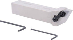 Iscar - MDJN, Right Hand Cut, 93° Lead Angle, 3/4" Shank Height x 3/4" Shank Width, Negative Rake Indexable Turning Toolholder - 4-1/2" OAL, DNMG 33.. Insert Compatibility, Series Isoturn - Eagle Tool & Supply