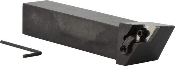 Iscar - MDJN, Right Hand Cut, 93° Lead Angle, 1" Shank Height x 1" Shank Width, Negative Rake Indexable Turning Toolholder - 6" OAL, DN..4.. Insert Compatibility, Series Isoturn - Eagle Tool & Supply