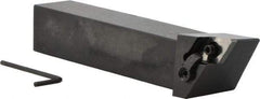 Iscar - MDJN, Right Hand Cut, 93° Lead Angle, 1" Shank Height x 1" Shank Width, Negative Rake Indexable Turning Toolholder - 6" OAL, DN..4.. Insert Compatibility, Series Isoturn - Eagle Tool & Supply