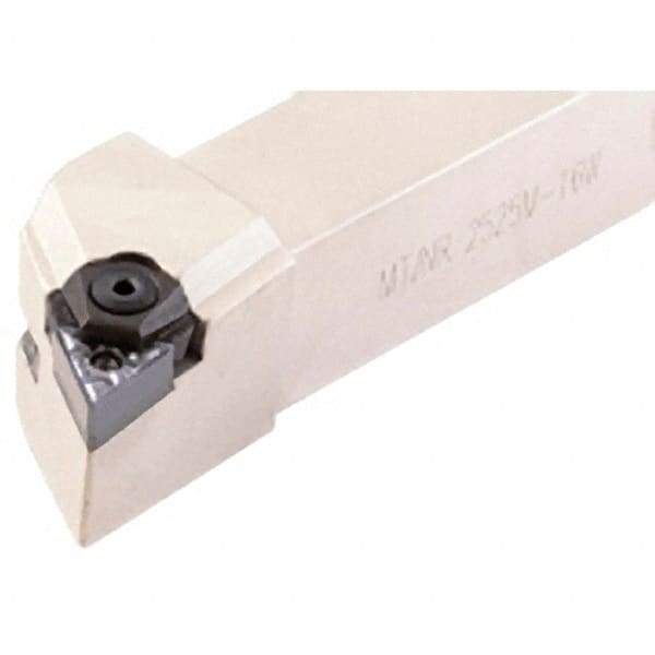 Iscar - MTJN, Left Hand Cut, 93° Lead Angle, 1" Shank Height x 1" Shank Width, Negative Rake Indexable Turning Toolholder - 6" OAL, TN..43.. Insert Compatibility, Series Isoturn - Eagle Tool & Supply
