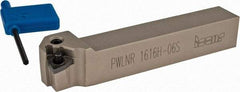 Iscar - PWLN, Right Hand Cut, 16mm Shank Height x 16mm Shank Width, Negative Rake Indexable Turning Toolholder - 100mm OAL, WN.. Insert Compatibility, Series Isoturn - Eagle Tool & Supply