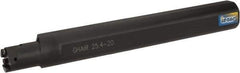 Iscar - 1-13/32" Min Bore Diam, 12" OAL, 1" Shank Diam, A-MCLN Indexable Boring Bar - 4" Max Bore Depth, CN.. 43.. Insert, Clamp Holding Method - Eagle Tool & Supply