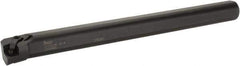 Iscar - 1-13/32" Min Bore Diam, 12" OAL, 1" Shank Diam, A-MCLN Indexable Boring Bar - 4" Max Bore Depth, CN.. 43.. Insert, Clamp Holding Method - Eagle Tool & Supply