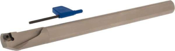 Iscar - 0.985" Min Bore Diam, 10" OAL, 3/4" Shank Diam, S-SCLC Indexable Boring Bar - 1.97" Max Bore Depth, CC.T 3 Insert, Screw Holding Method - Eagle Tool & Supply