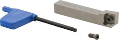 Iscar - SCLC, Right Hand Cut, 3/8" Shank Height x 3/8" Shank Width, Neutral Rake Indexable Turning Toolholder - 2-1/2" OAL, CC.T 3 Insert Compatibility, Series Isoturn - Eagle Tool & Supply