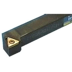 Iscar - STGC, Left Hand Cut, 91° Lead Angle, 1/2" Shank Height x 1/2" Shank Width, Neutral Rake Indexable Turning Toolholder - 3-1/2" OAL, TC.T 2 Insert Compatibility, Series Isoturn - Eagle Tool & Supply