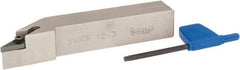 Iscar - SVJC, Right Hand Cut, 3° Lead Angle, 3/4" Shank Height x 3/4" Shank Width, Neutral Rake Indexable Turning Toolholder - 4-1/2" OAL, VB..33. Insert Compatibility, Series Isoturn - Eagle Tool & Supply