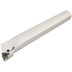 Iscar - 32mm Min Bore Diam, 250mm OAL, 25mm Shank Diam, S-PWLN Indexable Boring Bar - 47mm Max Bore Depth, WNM.. 0804.. Insert, Lever Holding Method - Eagle Tool & Supply