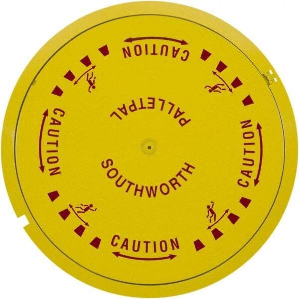 Pallet Pal - Turntables Type: Low Profile Disk Diameter (Inch): 43-5/8 - Eagle Tool & Supply