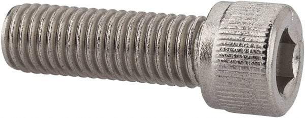 Value Collection - 1/4-28 UNF Hex Socket Drive, Socket Cap Screw - Grade 316 Stainless Steel, Uncoated, 3/4" Length Under Head - Eagle Tool & Supply