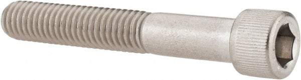 Value Collection - 3/8-16 UNC Hex Socket Drive, Socket Cap Screw - Grade 316 Stainless Steel, Uncoated, 2-1/2" Length Under Head - Eagle Tool & Supply