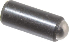 Gibraltar - 0.44" Body Length x 3/16" Body Diam, 4 Lb Init to 10 Lb Final End Force, Steel Press Fit Ball Plunger - 5/32" Ball Diam, 0.058" Max Ball Reach, +0.0010; +0.0020" Tolerance - Eagle Tool & Supply