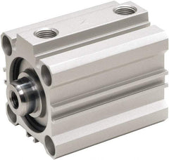 ARO/Ingersoll-Rand - 30mm Stroke x 32mm Bore Double Acting Air Cylinder - 1/8 Port, 5/16-24 Rod Thread, 140 Max psi, 15 to 140°F - Eagle Tool & Supply