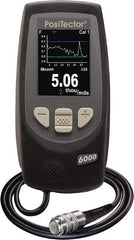 Made in USA - 0 to 250 mil Color LCD Coating Thickness Gage - For Use with PosTector 200, 6000, DPM, SPG & UTG Probes - Eagle Tool & Supply
