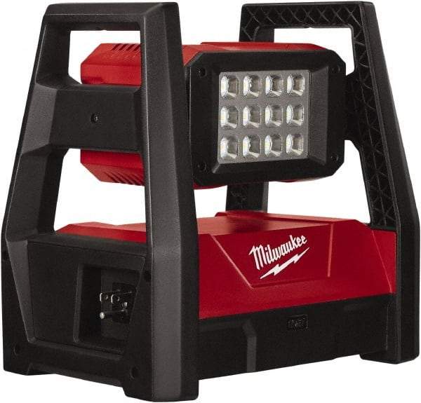 Milwaukee Tool - 18 Volts, 3000 Lumens, Cordless Work Light - 9 hr Run Time - Eagle Tool & Supply