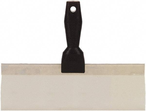 Hyde Tools - 12" Wide Flexible Blade Stainless Steel Joint Knife - Flexible, Polypropylene Handle - Eagle Tool & Supply
