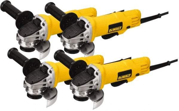 DeWALT - Electric Tool Combination Kits Tools: 4-1/2" Angle Grinder Amperage: 7.50 - Eagle Tool & Supply