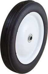 Marathon Industries - 10 Inch Diameter x 1-3/4 Inch Wide, Rubber Caster Wheel - 150 Lb. Capacity, 1-1/2 Inch Hub Length, 1/2 Inch Axle Diameter - Eagle Tool & Supply