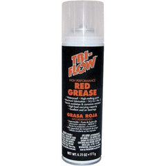 Tri-Flow - 6.25 oz Aerosol Aluminum High Temperature Grease - Brown, High Temperature, 475°F Max Temp, - Eagle Tool & Supply