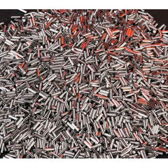 Techniks - Tumbling Media Carrier Material: Steel Abrasive Material: 304 Stainless Steel - Eagle Tool & Supply