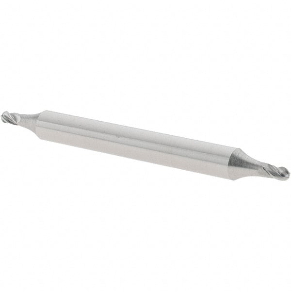 Made in USA - Ball End Mill - - Exact Industrial Supply