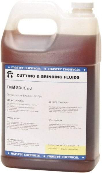 Master Fluid Solutions - 1 Gal Jug Cutting & Grinding Fluid - Liquid - Eagle Tool & Supply