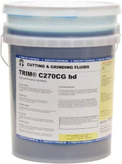 Master Fluid Solutions - Trim C270CG bd, 5 Gal Pail Cutting & Grinding Fluid - Synthetic, For Cutting, Grinding - Eagle Tool & Supply