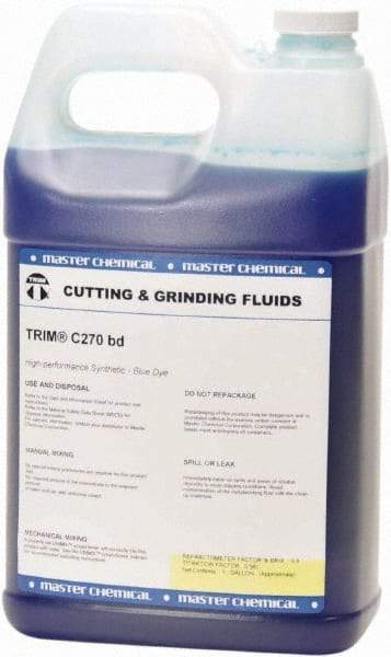 Master Fluid Solutions - 1 Gal Jug Cutting Fluid - Synthetic - Eagle Tool & Supply