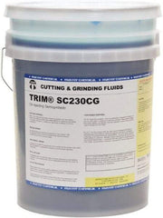 Master Fluid Solutions - Trim SC230CG, 5 Gal Pail Cutting & Grinding Fluid - Semisynthetic, For Cutting, Grinding - Eagle Tool & Supply