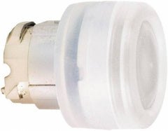 Schneider Electric - 22mm Mount Hole, Flush, Pushbutton Switch Only - Round, White Pushbutton, Nonilluminated, Momentary (MO) - Eagle Tool & Supply