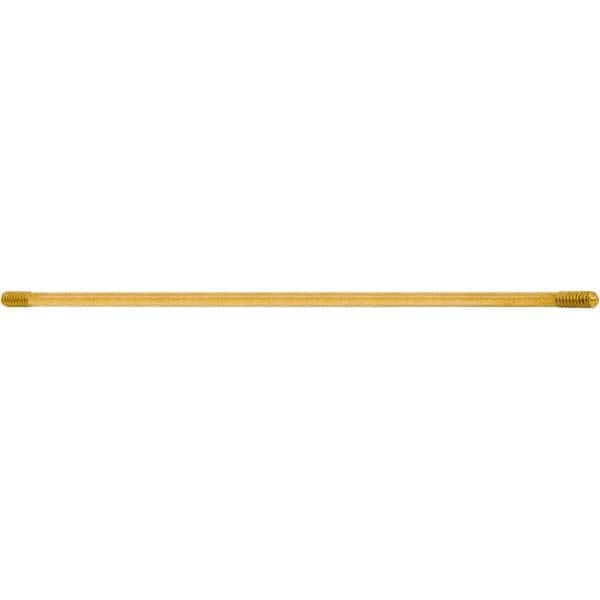 Control Devices - Float Valve Rods & Accessories; Type: Float Valve Rod ; Length (Inch): 12 ; Thread Size: 3/8-16 ; Material: Brass ; Material: Brass ; Thread Length: 1 (Inch) - Exact Industrial Supply