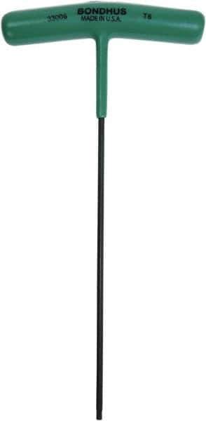 Bondhus - T6 Torx Key - T-Handle Cushion Grip - Eagle Tool & Supply