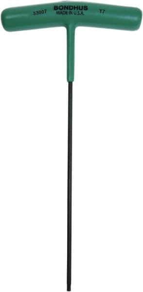 Bondhus - T7 Torx Key - T-Handle Cushion Grip - Eagle Tool & Supply