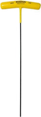Bondhus - 5/64" Hex, T-Handle Cushion Grip, Hex Key - 229mm OAL, Inch System of Measurement - Eagle Tool & Supply